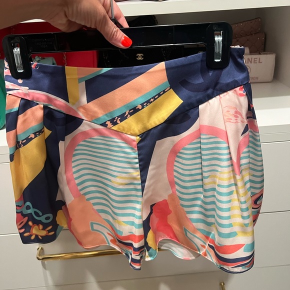 CHANEL Colorful Women's Shorts xs rare - Picture 8 of 9